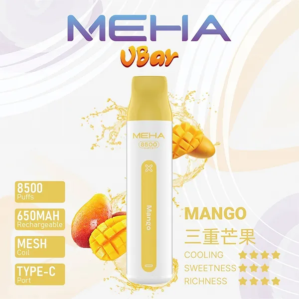 魅嗨一次性/拋棄式8500口 三重芒果